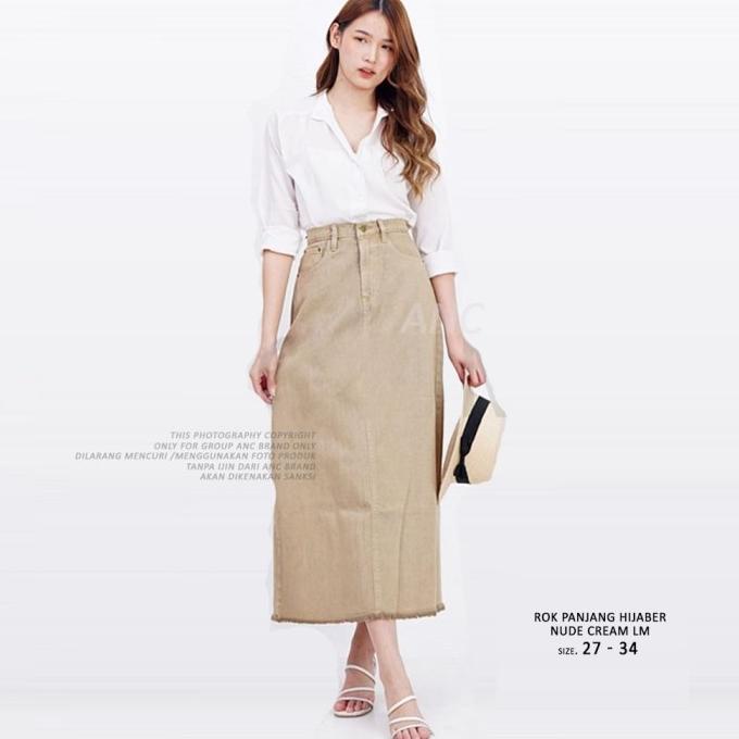 Rok Panjang Kombinasi - Rok Long Hijaber KOMBINASI TERBARU