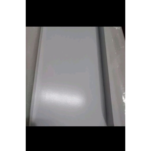 Lis aluminium heatsink u aluminium 10cmx2cmx2 panjang 60cm warna putih