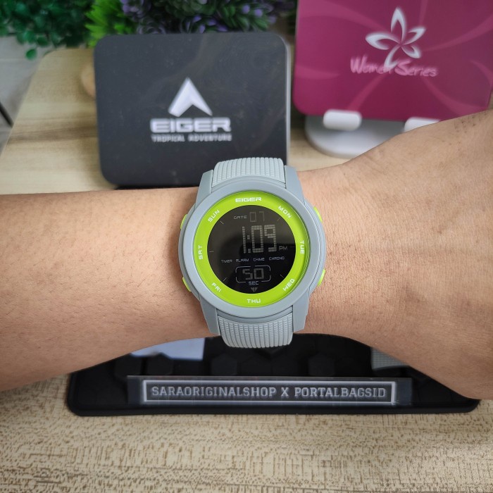 HOT SALE EIGER SNEFFELS WATCH JAM TANGAN WANITA ORIGINAL-GREY TERBARU