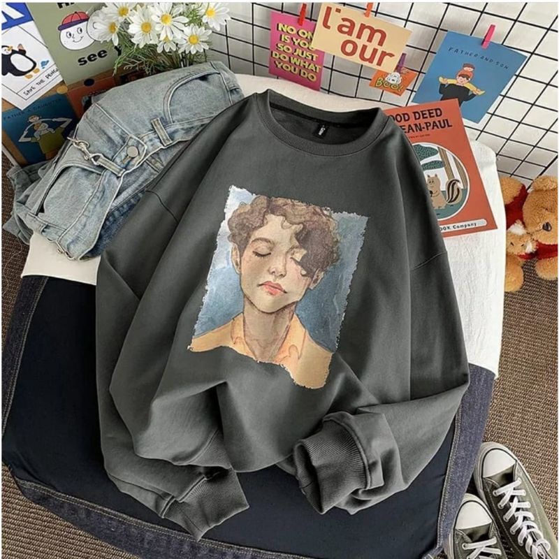 

BOYS SWEATER OVERSIZE CREWNECK WANITA - 01 - PAKAIAN WANITA CASUAL KERJA & KOREAN STYLE - PAKAIAN WANITA VIRAL & KEKINIAN