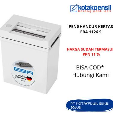 EBA 1126 S Mesin Penghancur Kertas Dokumen / Paper Shredder