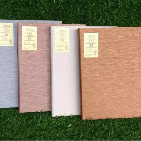 

12.12 sale Binder A5 20 Lubang & B5 26 Holes Urat Kayu Wengu 
