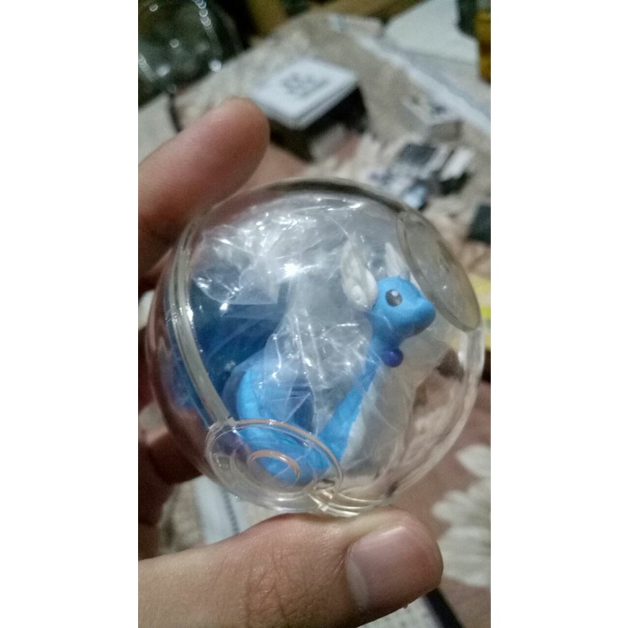 PROMO POKEBALL POKEMON TERRARIUM PIKACHU LAPRAS SNORLAX DRAGONAIR REMENT TERBARU