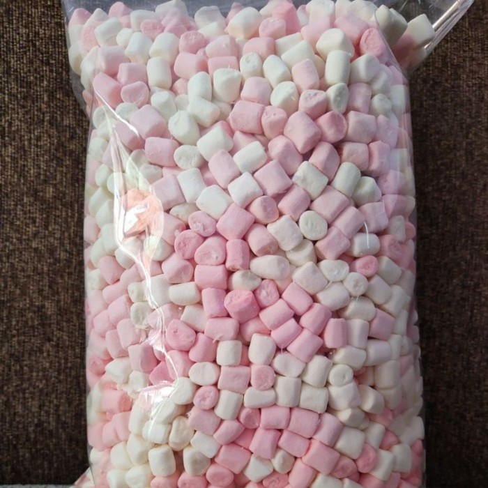 

CORNICHE MINI MARSHMALLOW 1 KG - MARSHMALLOW WARNA HALAL BEST SELLER ghe02