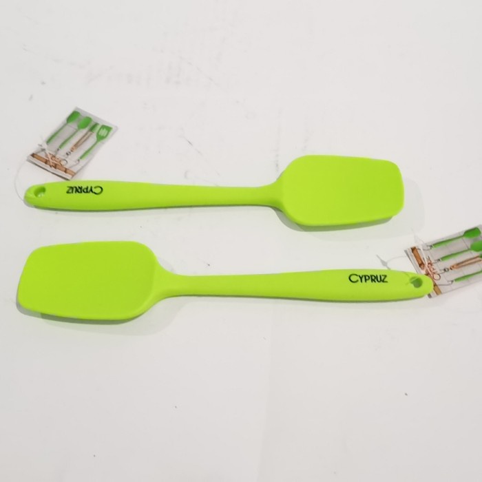 

Cypruz AM0811 uk27cm / spatula full silicon hijau / sendok sayur lucu ghe02