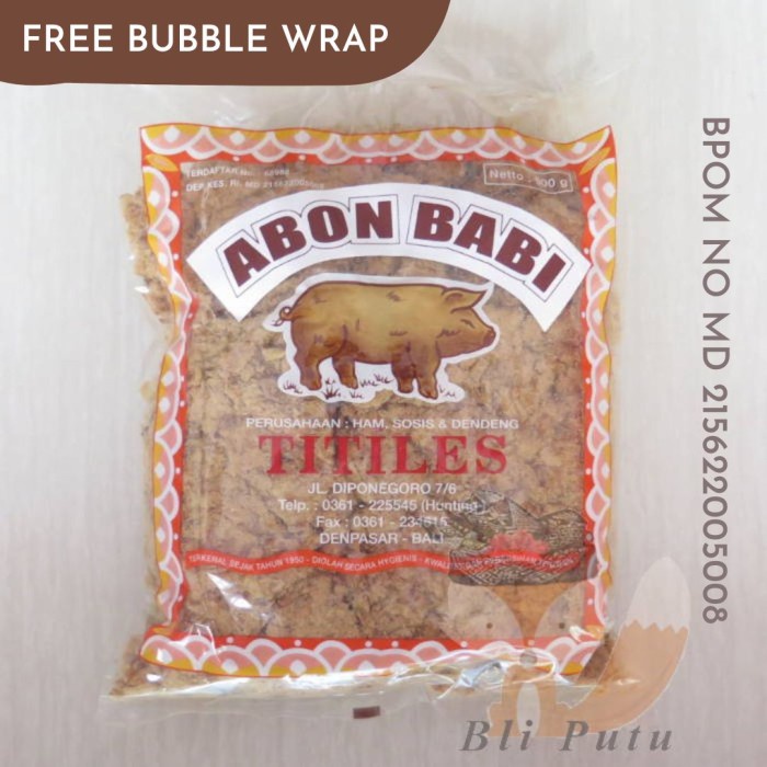 

Abon Babi Titiles - 500gr pen04