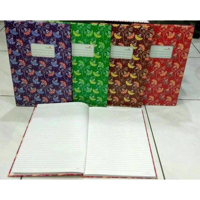 

Buku Hardcover Folio isi 100 Paperline