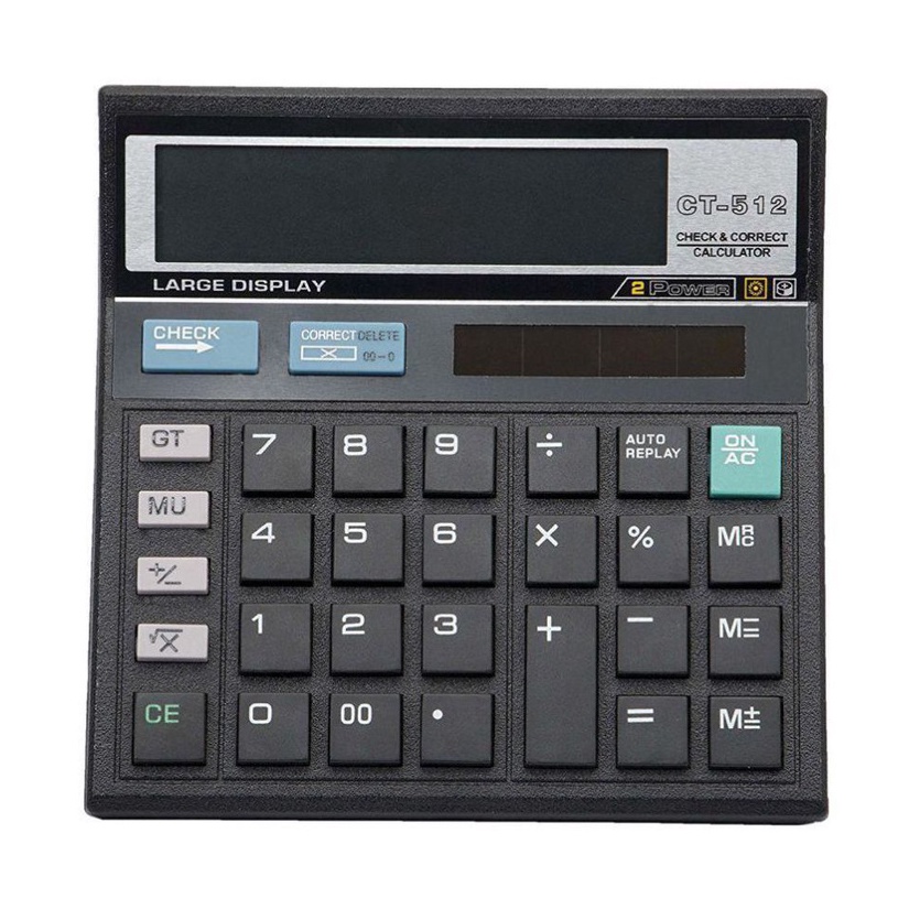 

Laris Kalkulator 12 Digit / Calculator / Alat Hitung Citizen CT 512 V9Q