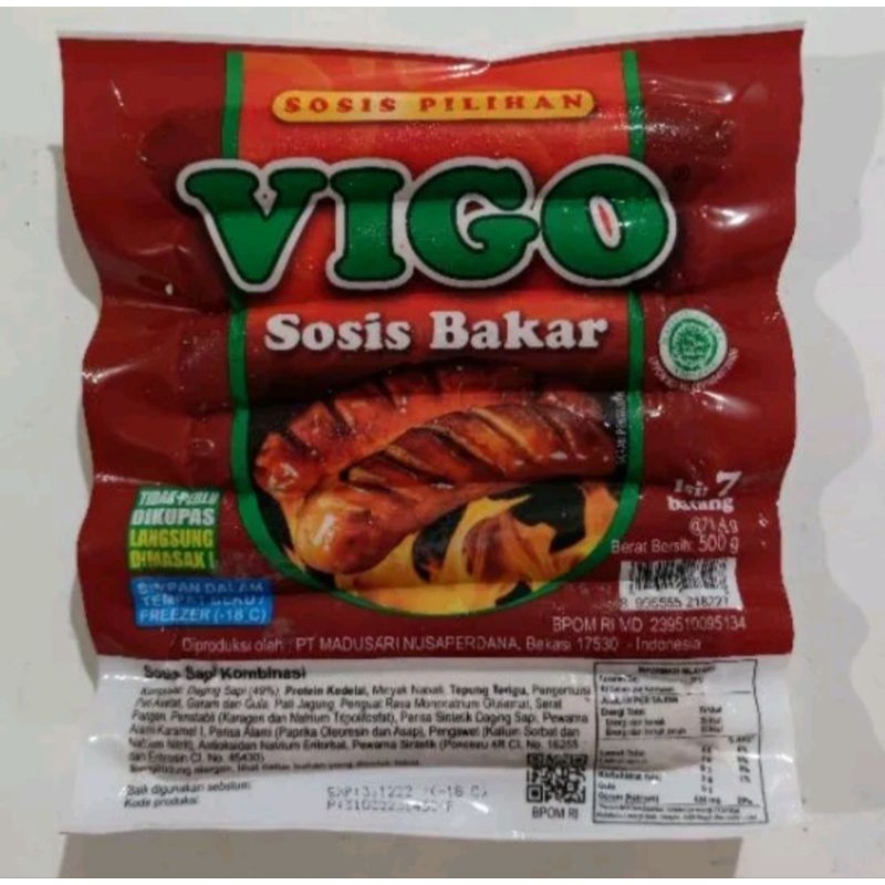 

Vigo Sosis Bakar Jumbo