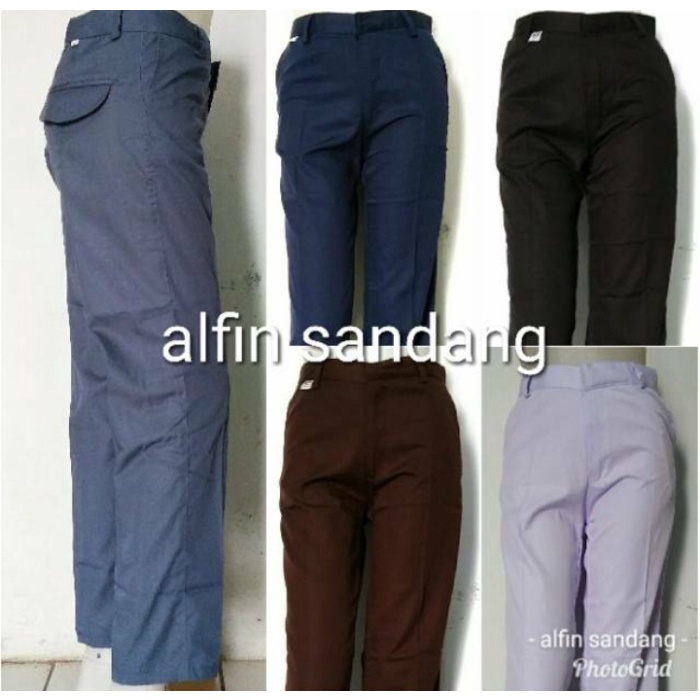 Sale Seragam Sekolah Celana MTS SMP SMA Pria Panjang /SERAGAM SEKOLAH/KEMEJA PUTIH/SERAGAM LENGKAP