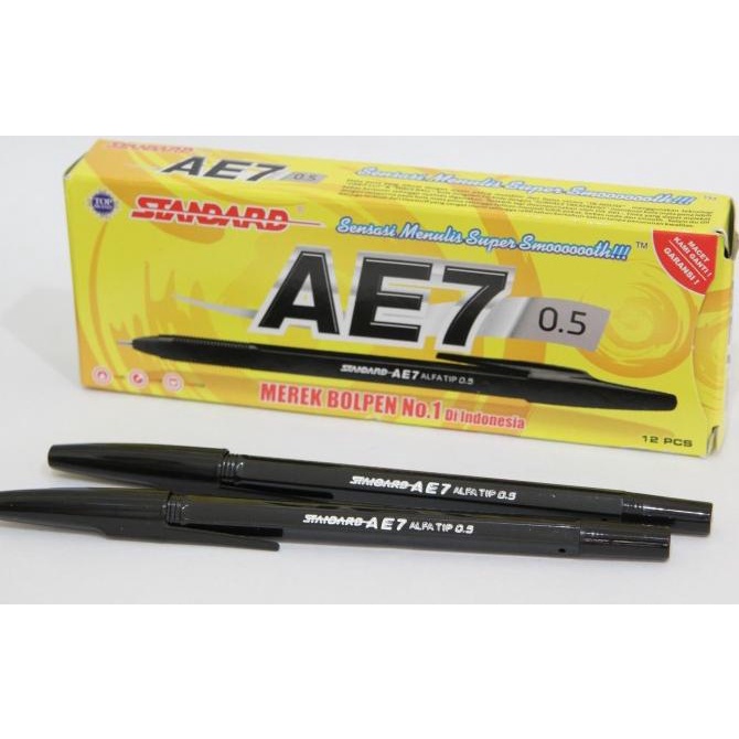 

Pulpen Bolpen Bolpoint Standard AE-7 / AE7 Murah