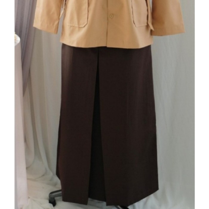 TERMURAH SERAGAM ROK MAXI PANJANG SPAN 1 PRAMUKA SMA SERAGAM SEKOLAH /SERAGAM SEKOLAH/KEMEJA