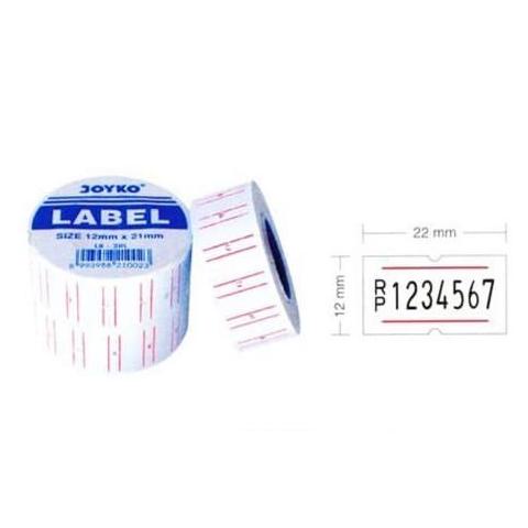 

Kertas Label Harga Joyko 1 Baris LB - 2RL (Labeller 5500M)