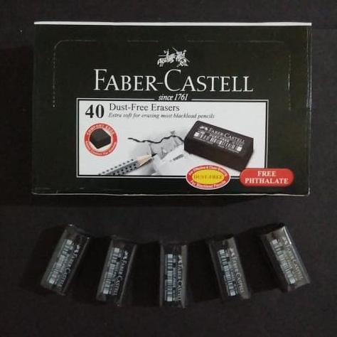 

Penghapus Eraser Faber Castell Hitam Kecil B40
