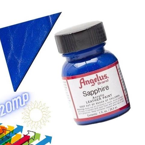 

populer] Angelus Sapphire Leather Paint Cat Bahan Kulit 1 Oz 29ML USA