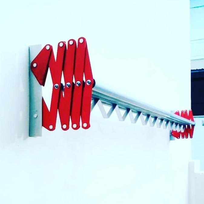 Jemuran Lipat Dinding 150 cm