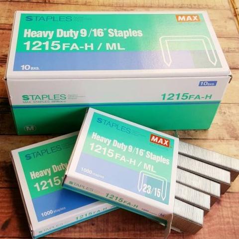 

Staples Max no. 1215 FA-H / ML 23 / 15 Steples Hekter