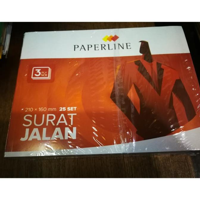 

[10 Pcs] Nota Surat Jalan Paperline 3 Rangkap / Ply