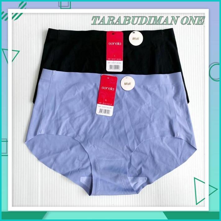 CELANA DALAM WANITA SEAMLESS SORELLA 1017 - MODEL MIDI BEST QUALITY 