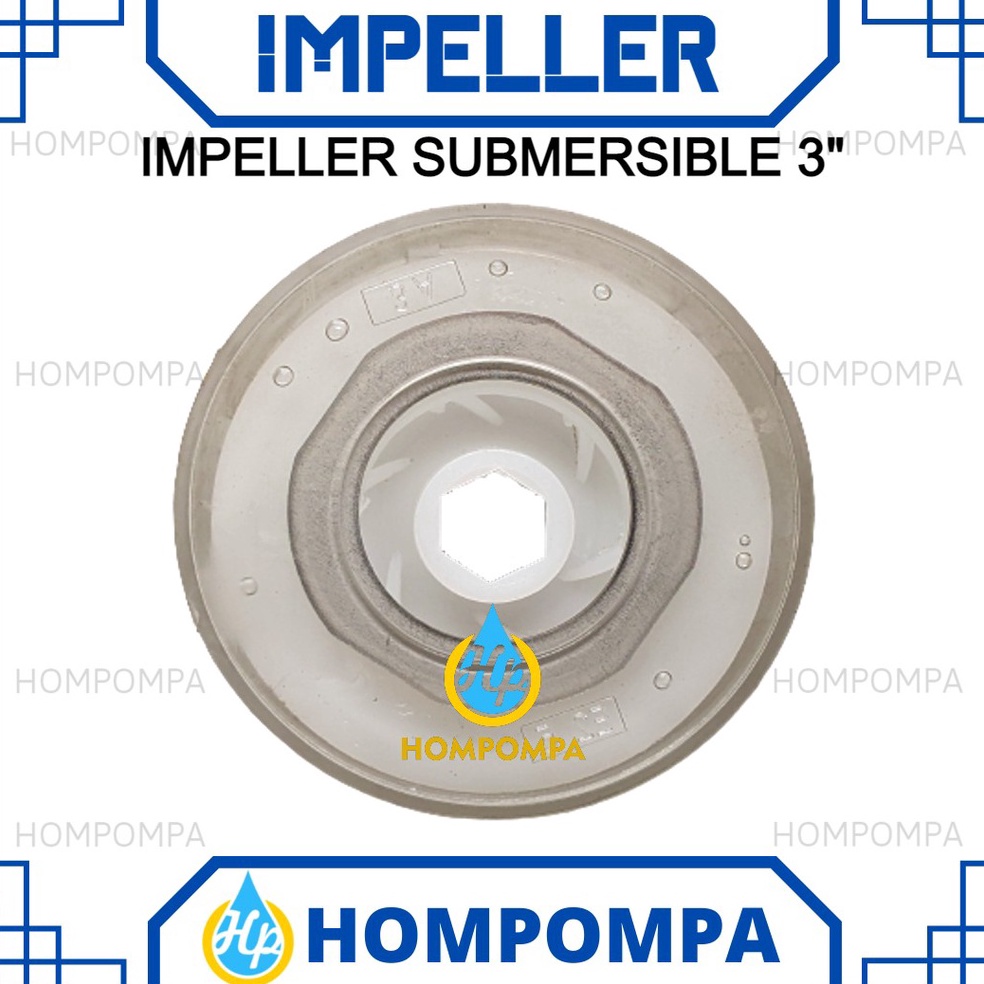 SALE TERBATAS. KIPAS IMPELLER SATELIT 3" SUBMERSIBLE 3 INCH SIBEL 3in SAN-EI