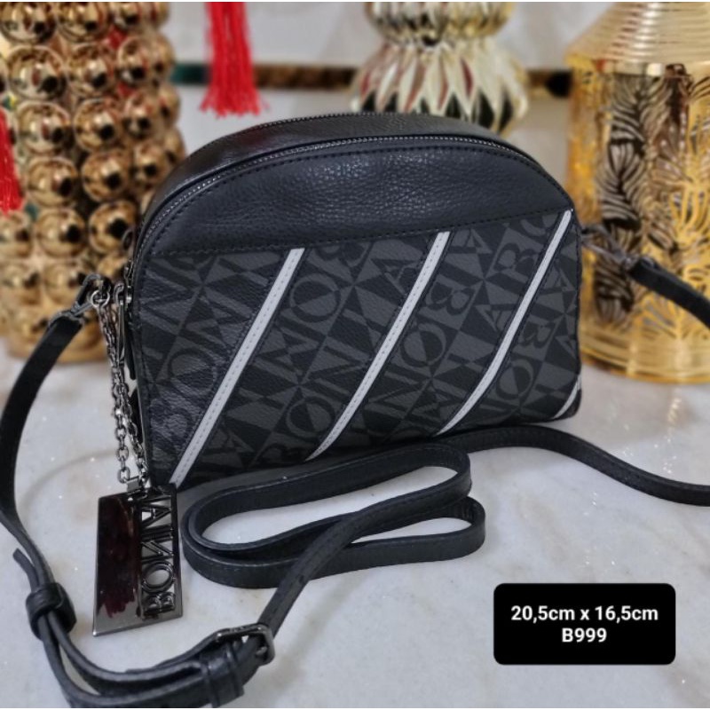 tas selempang 2 Zipper Bonia original