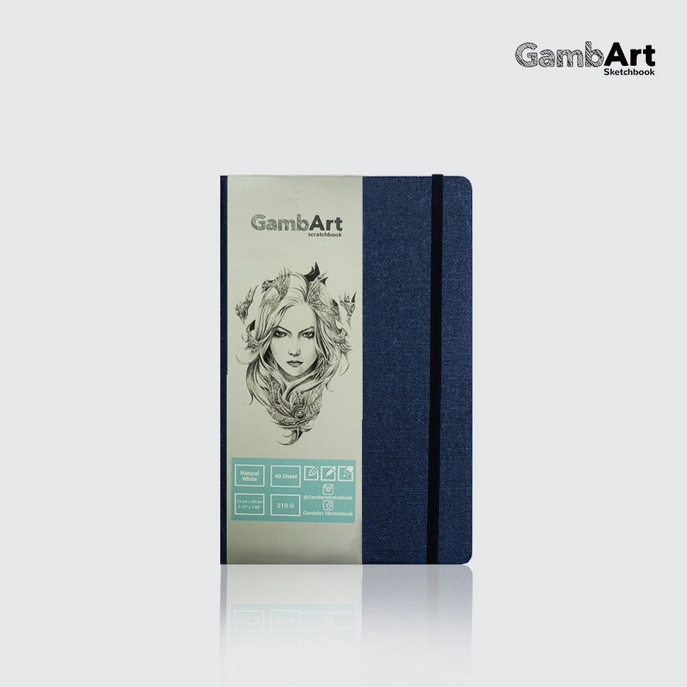 

Murah.. GambArt Scratchbook Denim 72