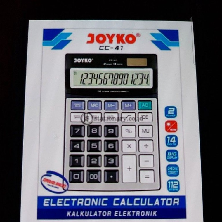 

Terlaris.. Joyko CC 41 kalkulator GP9