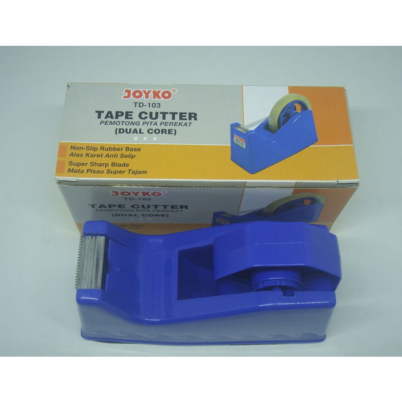 

Model baru TAPE CUTTER, DISPENSER ISOLASI, TEMPAT ISOLASI, ISOLASI TD-103 JOYKO 44