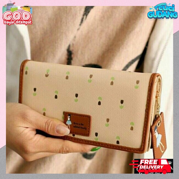 Domfet Wanita Original 100% Dimpet Cewek Murah Domprt Cantik Korean Style Sompet Wanita Import Kado 