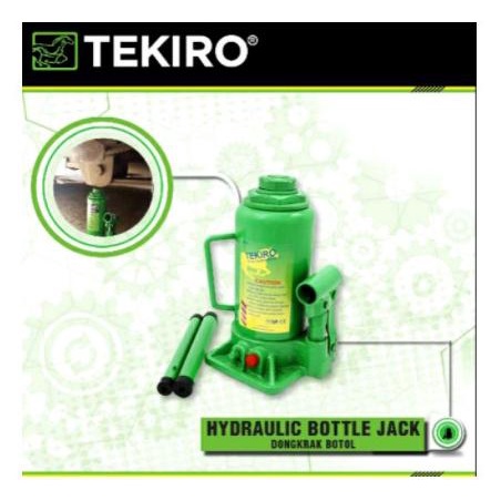 TEKIRO Dongkrak Botol 10 Ton / Hydraulic Jack Tekiro Dongkrak Mobil