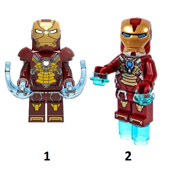 Ironman Iron Man Heart Breaker MK17 Mark 17 Stark Minifigure Bricks