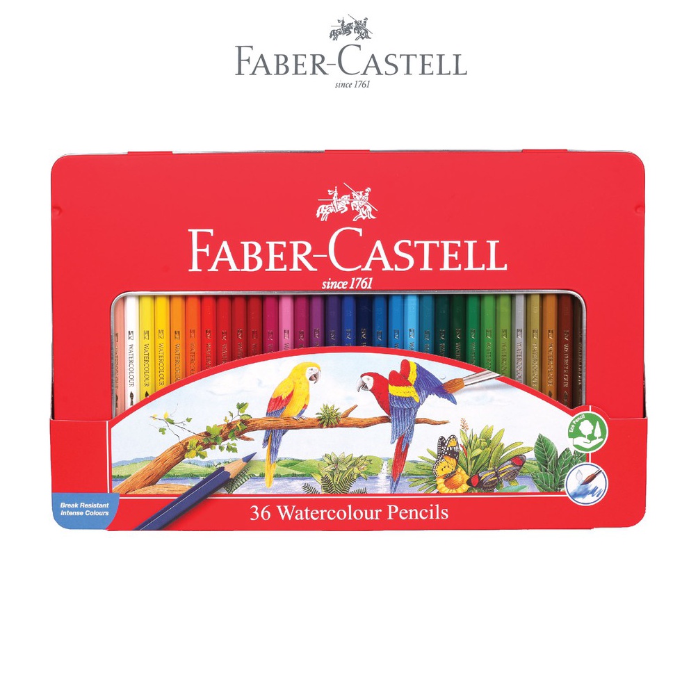 

Murah Faber-Castell Watercolour Pencils 36L Tin Case 62
