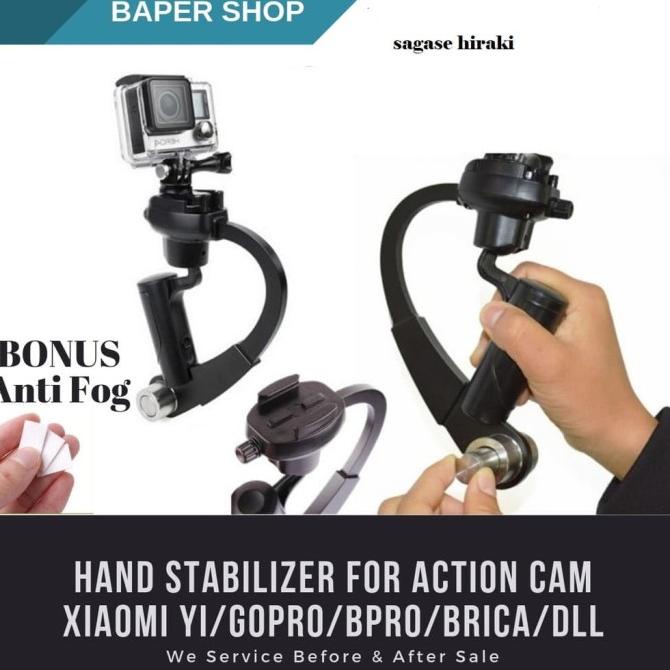 New Hand Stabilizer Steadicam Mini Gimbal Buat Action Camera Gopro Xiaomi