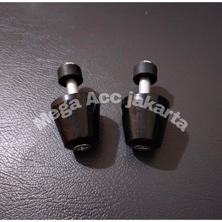 Jalu Stang Aluminium Krome Model Satria Fu-HITAM