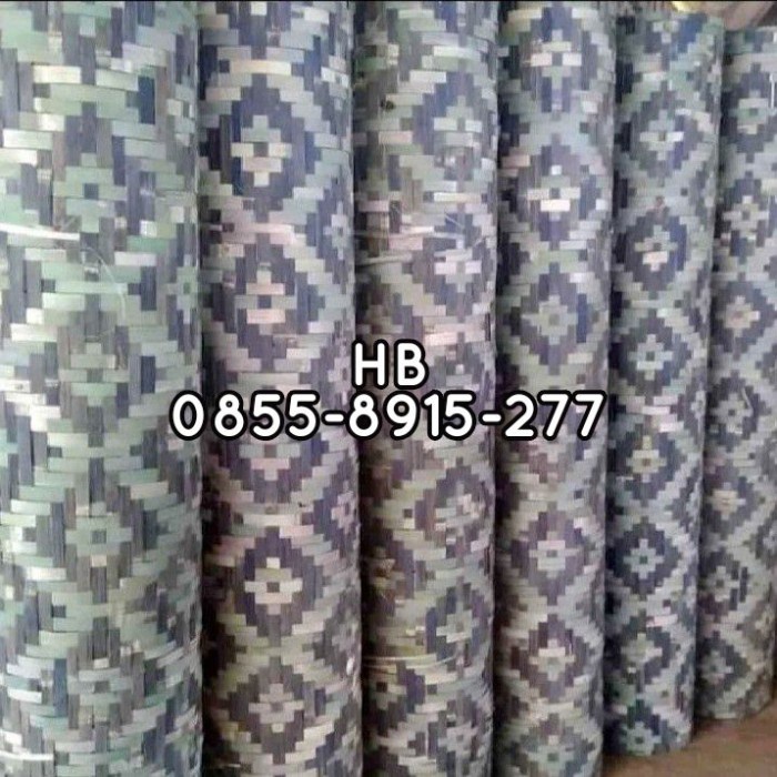 MUST HAVE BILIK MOTIF BILIK BAMBU GEDEK BAMBU 23 M TERLARIS