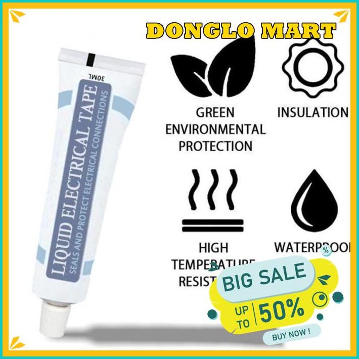 ISOLASI CAIR LEM KABEL LISTRIK SILICONE TAHAN PANAS AIR CEPAT KERING TERMURAH !!