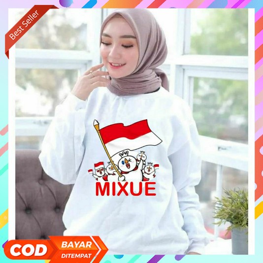 Kaos Kemerdekaan 2023 Dewasa Anak Couple Jumbo 17An Tshirts Maroon Distro Tshirt Oversize Korean Sty
