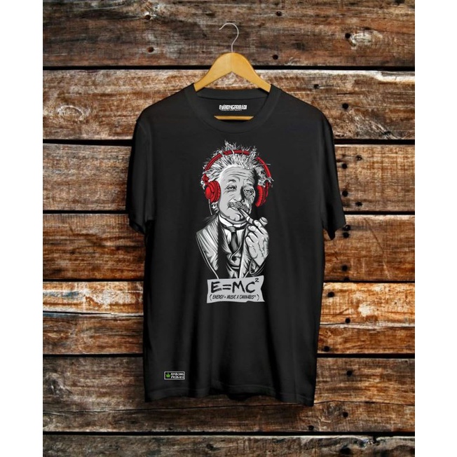 Casav420. KAOS ALBERT ESTAINS. KAOS DAUN GANJA. T-shirt DISTRO. CASAV420