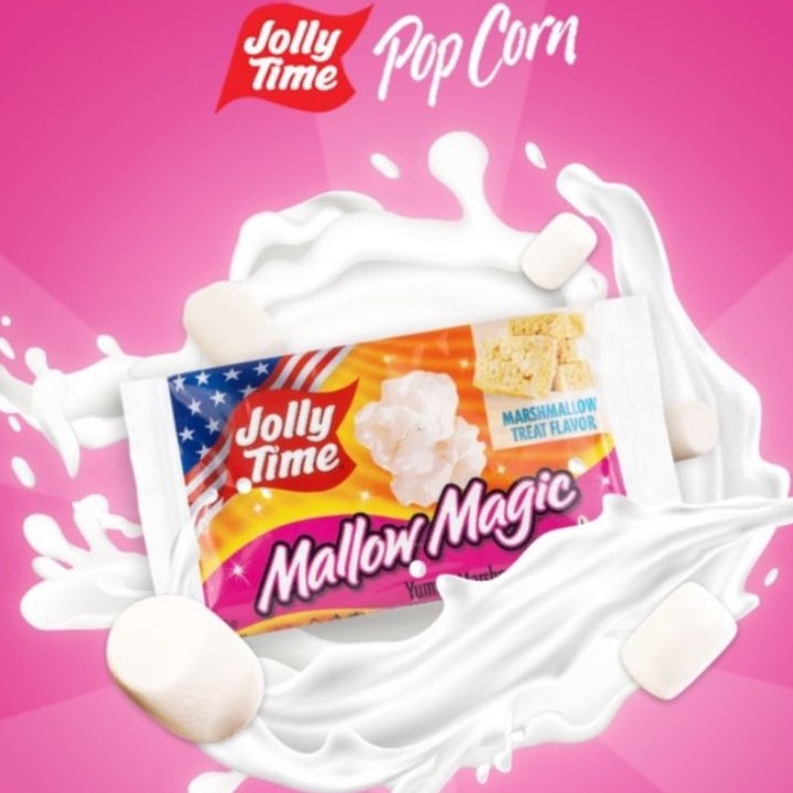 

✵Paling Popular✩➷ VVQKP (Clearance Sale) Popcorn Jolly Time Mallow Magic / Pop Corn rasa Marshmallow I48 Ready