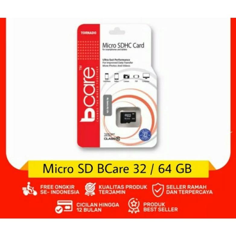 Baru Update Bcare Micro Sd 32Gb 64Gb Mmc Memory Card 2023