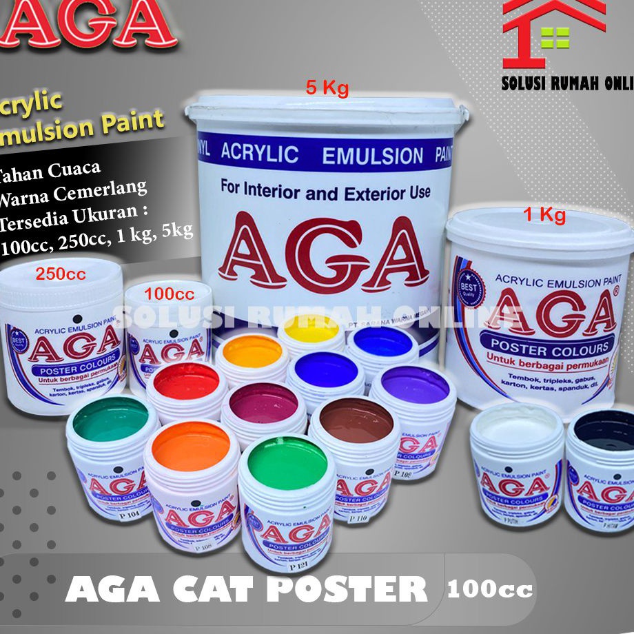 

Terkini IMFAG Cat AGA Poster Acrylic / Akrilik / Dekor / Gabus Lukis 100 cc E74 ☍Terbaru