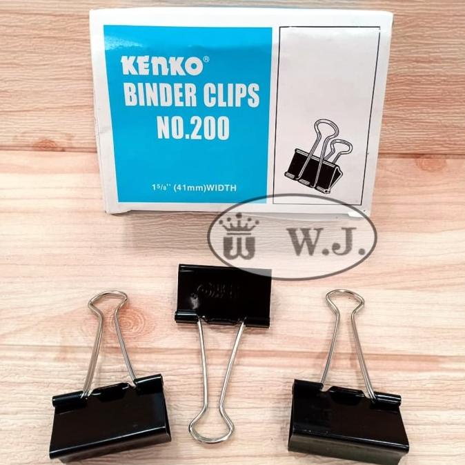 

siap kirim] Binder Clip KENKO 200