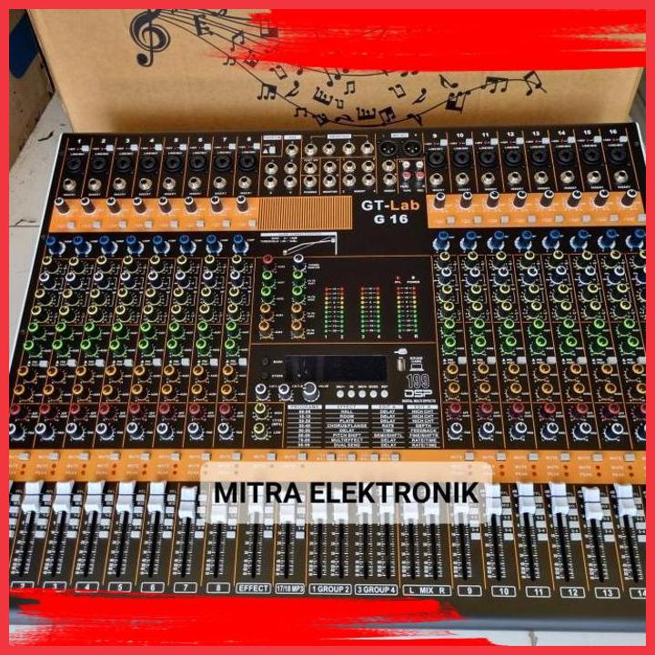 (MTT) MIXER GT LAB 16 CHANNEL BY RDW + COMPRESS