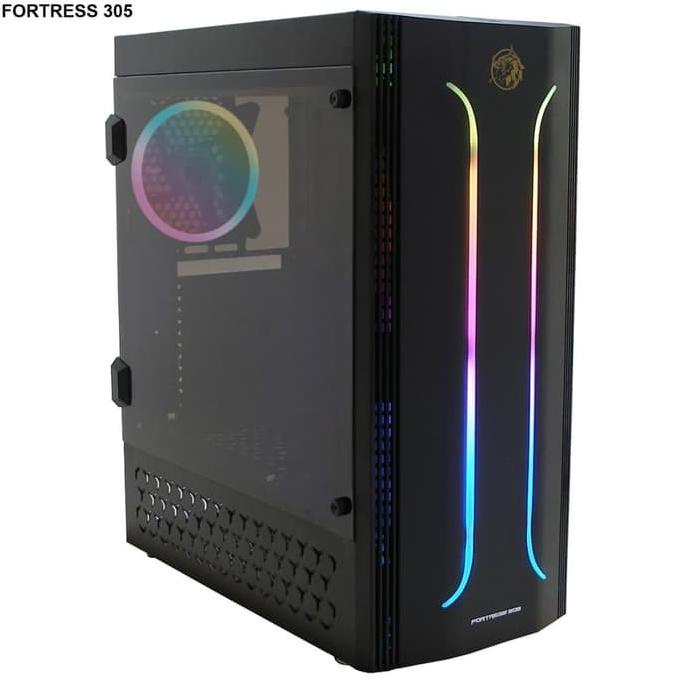 Imperion Casing PC Fortress 305 Free 1 Fan Case PC - Casing Komputer