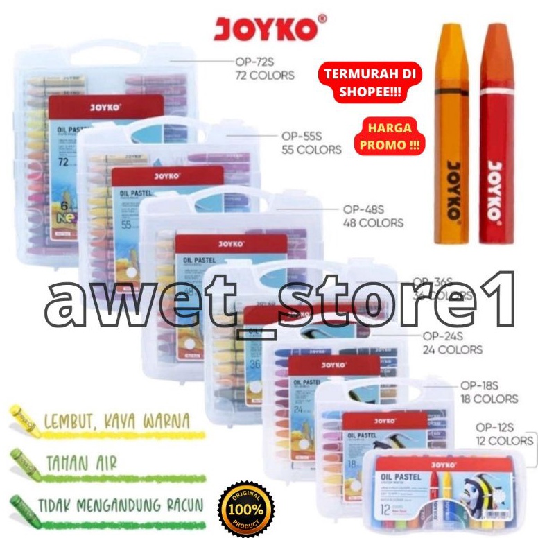 

[TLW] Crayon Set Krayon Lengkap Kerayon TiTi 12, 36, 48, 55 Warna 72