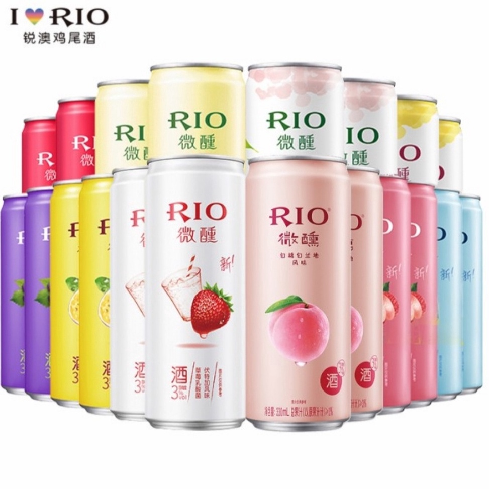 Ready➱ TIJBM Rio Cocktail Minuman Buah Soda Rio 330ml 锐欧鸡尾酒 B34 ➟Best Product