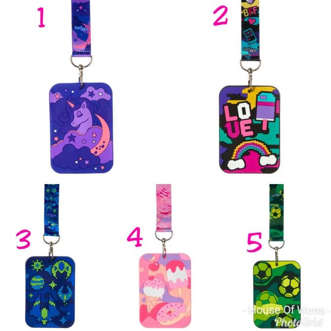 

New Smiggle Seek Bus Id Scented - Gantungan Name Tag Smiggle