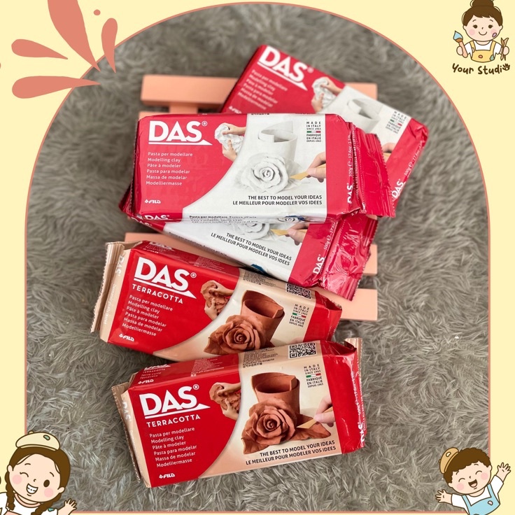 

✭Terkini☈ LF8ZG Air Dry Clay Merk DAS @your_____studios P59 ➼Kirim Sekarang