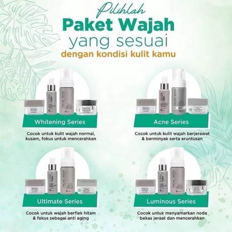 [PROMOMJT2] MS GLOW PAKET WAJAH WHITENING/ACNE /ULTIMATE/LUMINOUS/BB DAILY/MEN/SERUM PEELING/LIFTING