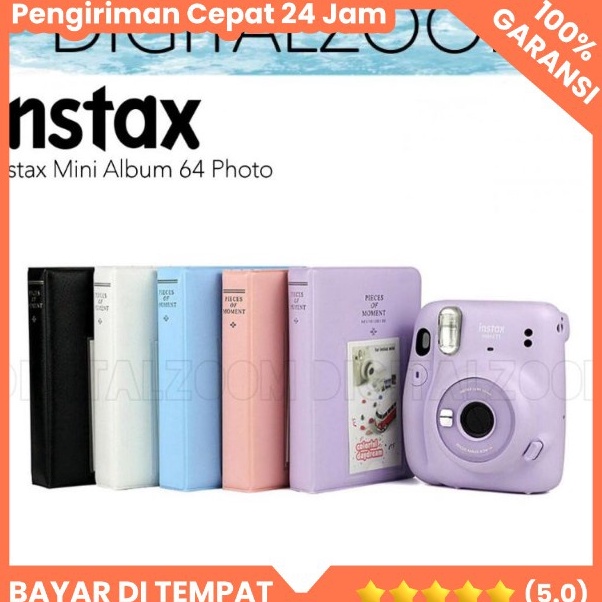 Murah Banget✼➙ TKICK SLOSELLER / Album Instax Mini Pieces of Moment 64 Photo Z84 ✵Serba Murah